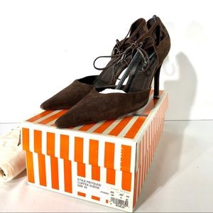 Costanco Basta Brazilian suede dress heels